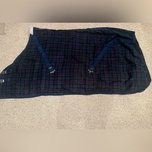 Used Horse 78” Dover Saddlery Rider’s Horse Clothing Thinsulate Stable Blanket.